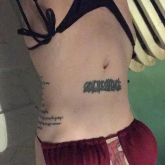 Women's Red/black sexy bikini SZ S/L - Picture 4 of 4